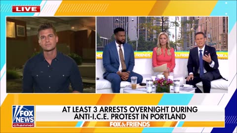 Breaking Anti-ICE Riots Explode Overnight In Liberal City
