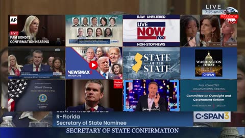"Secretary of State Nominee Marco Rubio Testifies at Confirmation Hearing"
