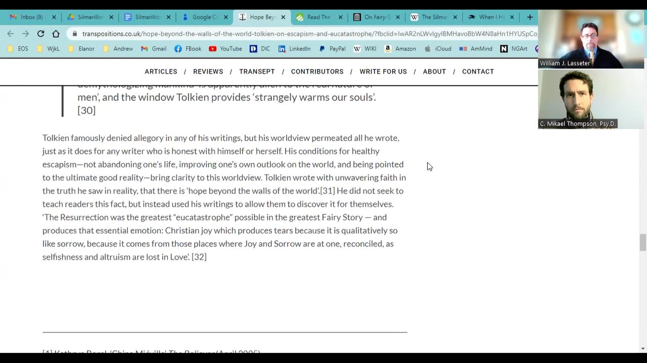 Silmarillion Sessions Ep. 1