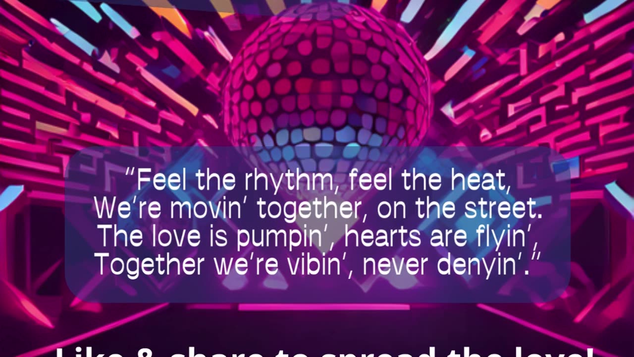 🔥 Groovin' Hearts – Playful, vibrant, and full of energy