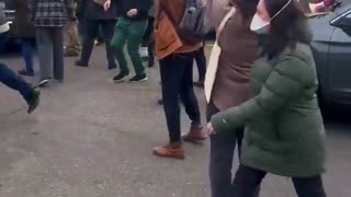 Anti-ICE protesters in Minnesota FA and try to block ICE and immediately FO