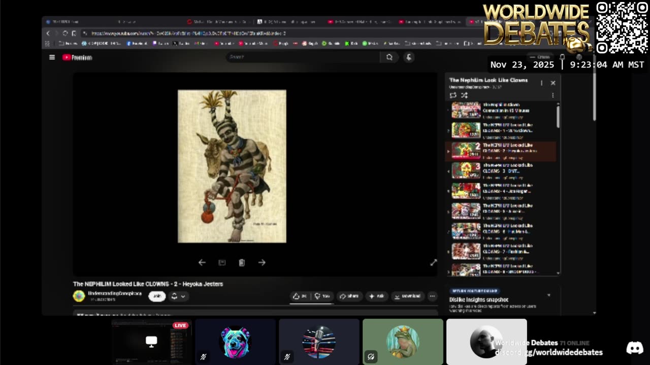 0185 WIDESTREAM - Worldwide Debates - YouTube/Twitch/Rumble