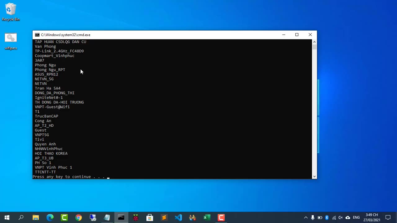 How to find all Wi-Fi passwords saved on your computer