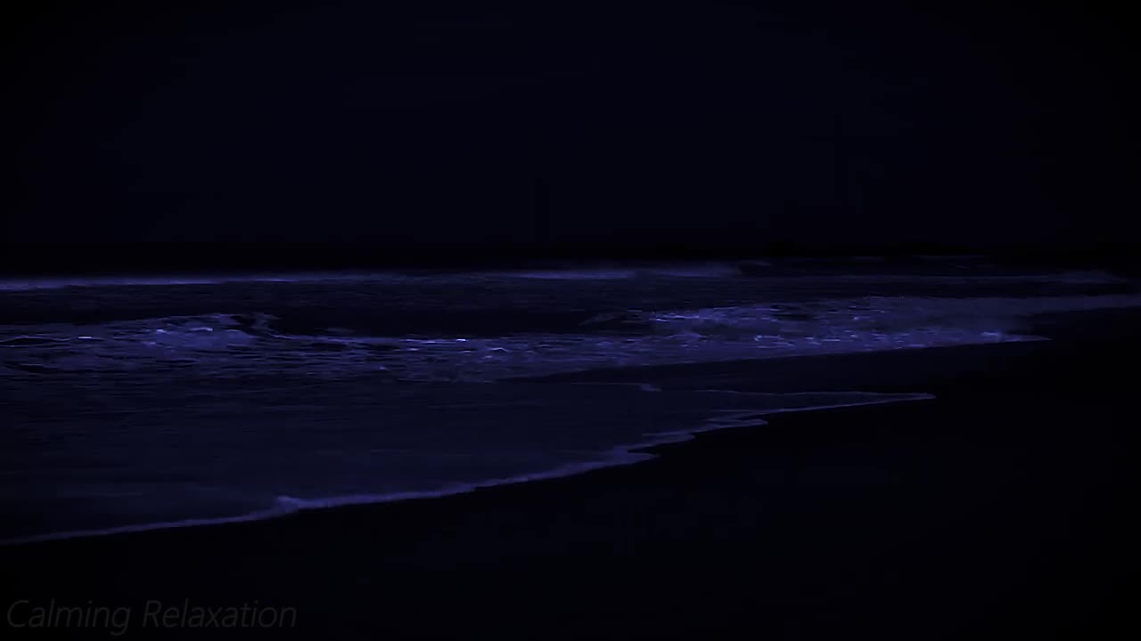 Relax and drift off into a deep sleep to the lullaby of the night ocean