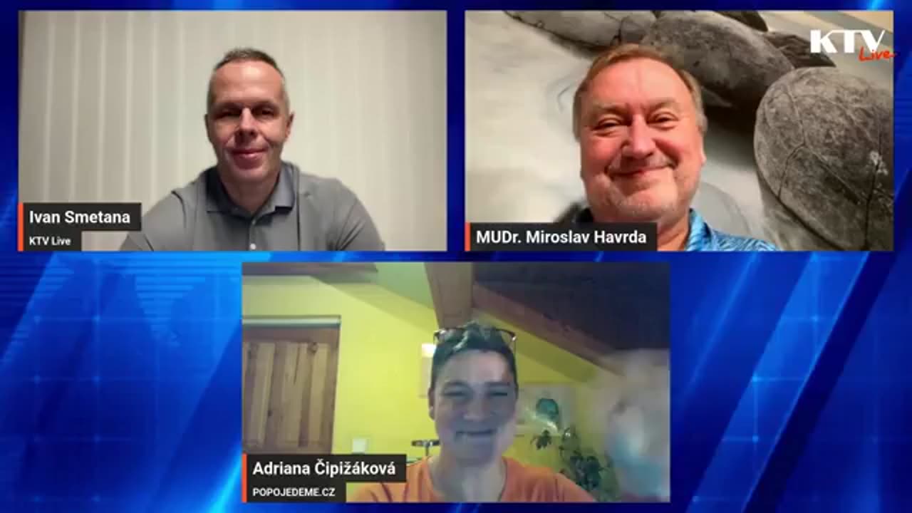 MUDr. Miroslav Havrda a Adriana Čipižáková 7.11.2025 "Národní očkovací strategie" (Přev. z KTV Live)