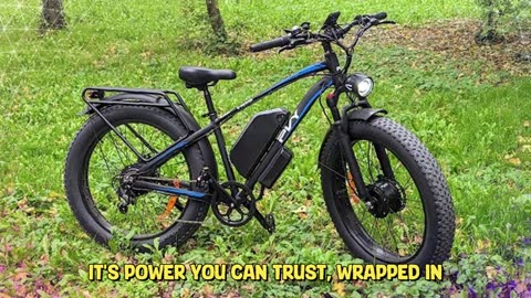 PVY MAX26 Electric Bike 2400W Motor 48V 25AH Battery 26 Inch Fat Tire Electric Bicycle