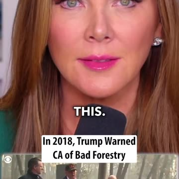 In 2018, Trump Warned CA of Bad Forestry