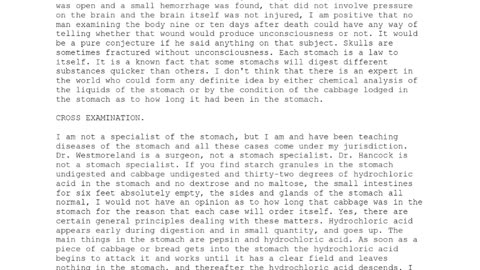 DR W S KENDRICK, Sworn In For The Defendant, 119th To Testify