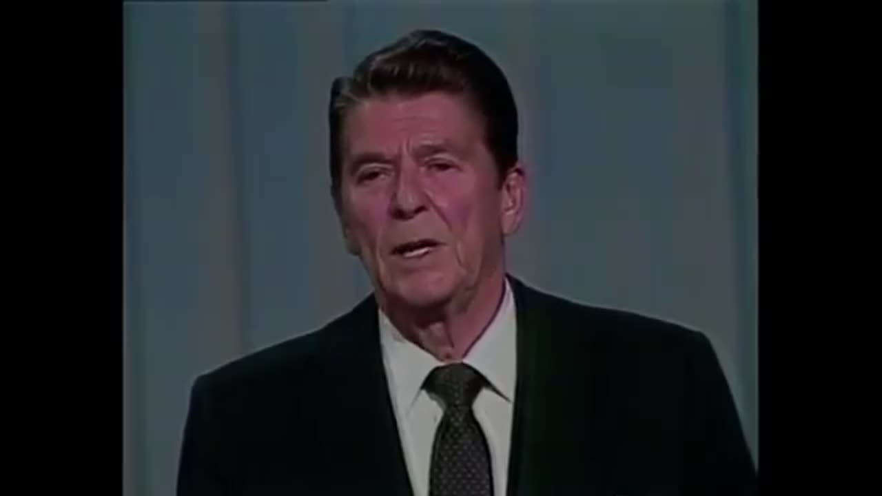 Reagan explains that today's inflation is caused by excessive government spending.