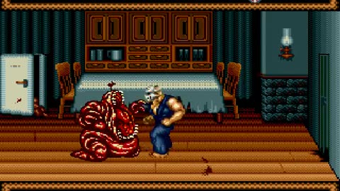 Genesis Longplay - Splatterhouse 3 - JP