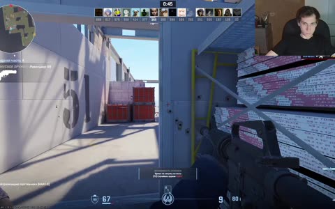 Чисто пострелял в CS2 DM