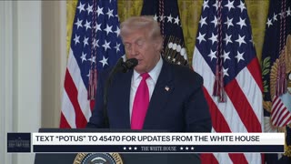 President Trump and the First Lady Participate in an Executive Order Signing