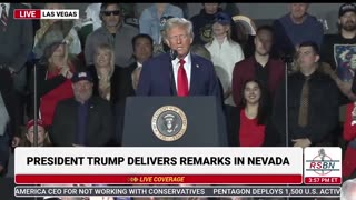 President Donald J. Trump Holds His First Rally After Inauguration in Las Vegas! - 1/25/25