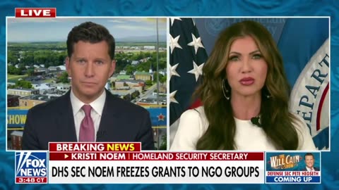 ⛔ ALL GRANT FUNDING for the NGOs STOPPED ⛔ Sec. Kristi Noem