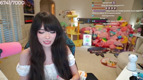 Emiru states that Twitch will be donating $100k to a "Violence Protection Charity"