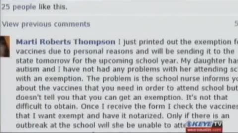 KEYE TV How parents are opting out of vaccination