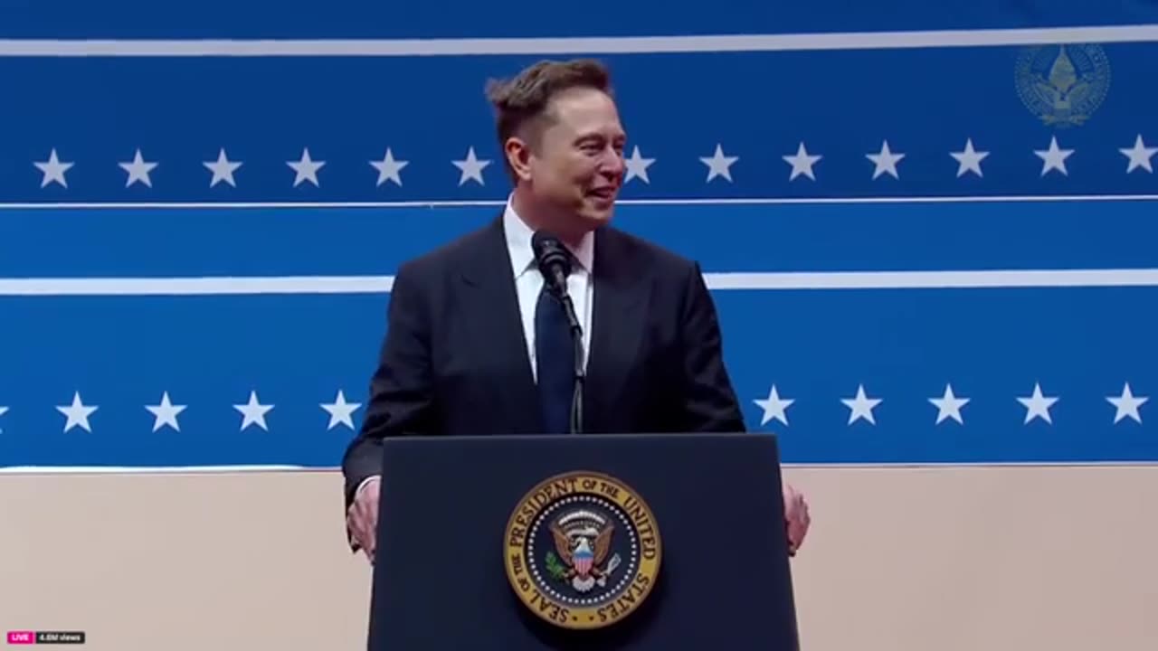 HEIL MUSK!!! Inauguration speech with taste of 1938