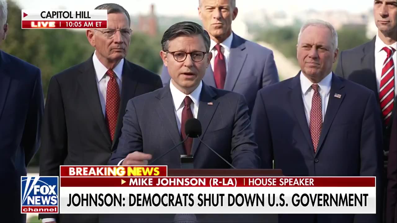 SPEAKER JOHNSON: "[Democrats] did something that is rather shocking to us."