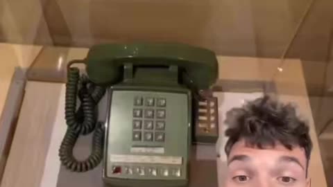 But President Nixon was able to call the Moon from a landline in the ’60s?