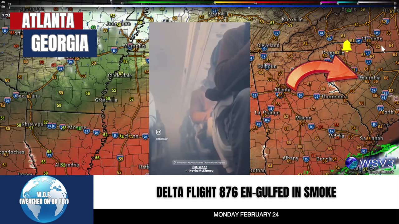 Delta Flight Smoke Emergency: Safe Evacuation! 2/24/25 #shorts #aviationnews #breakingnews