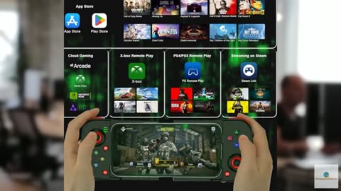 Joso Phone Controller for iPhone/Android Support Phone Case, Mobile Gaming Contr