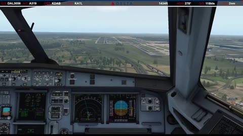 Landing in Atlanta (KATL)
