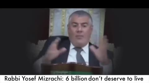 Rabbi Yosef Mizrachi: "People who believe in JC DESERVE THE DEATH PENALTY"