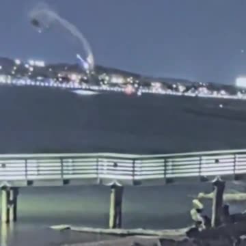 Two airport employees arrested for leaking this video footage of the D.C. collision to CNN.