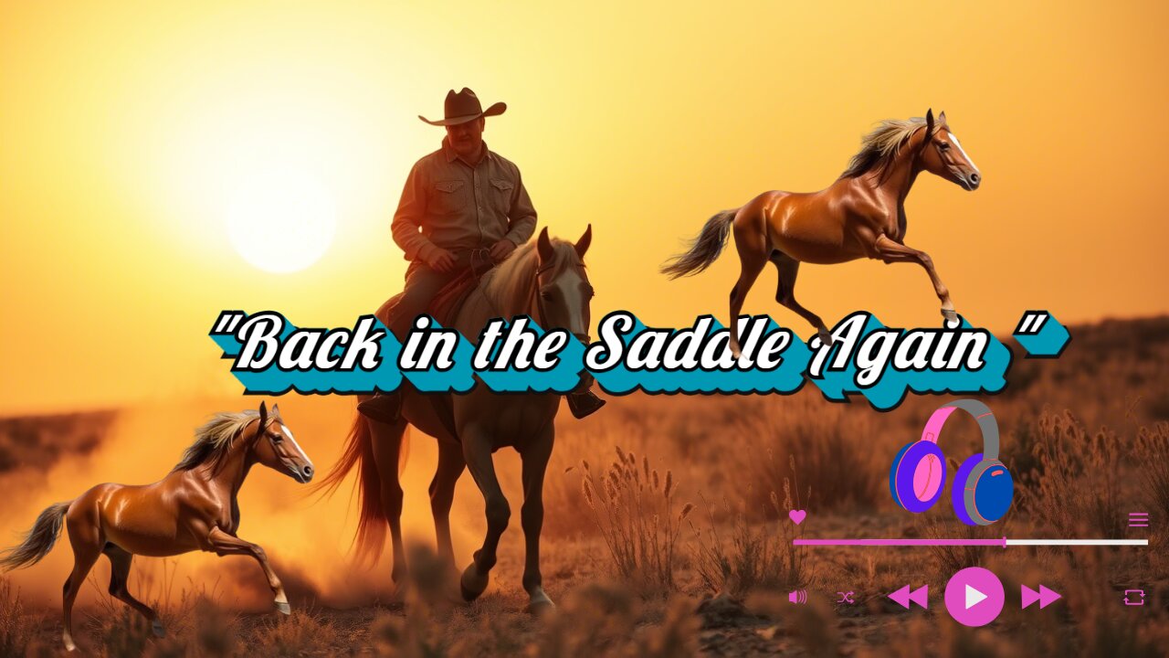 "Back in the Saddle Again "