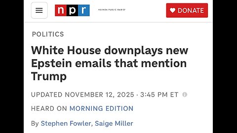 BREAKING EPSTEIN NEWS‼️