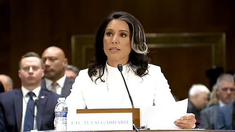 'I Am NO ONE'S Puppet': Tulsi Gabbard Takes The Deep State APART In SPECTACULAR Opening Statement