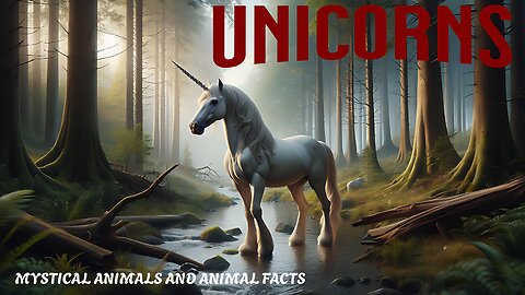 Unicorns beautiful mythical creatures