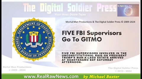 5 Fired FBI Supervisors Arrested by JAG and Taken to GITMO