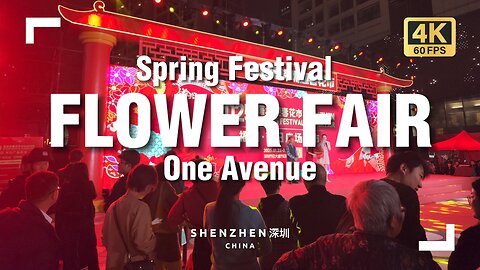 Chinese New Year: Shenzhen Spring Festival Flower Fair