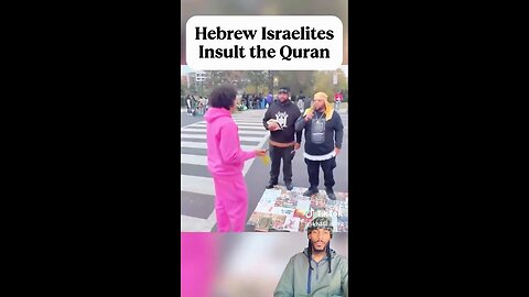 RE: HEBREW ISRAELITES INSULT THE QURAN #falsegods #idols - GMS - Greatmillstone