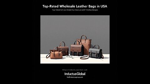 Handmade Wholesale Leather Bags USA: Crafted with Excellence