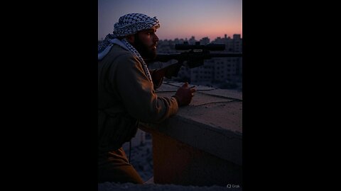 Al-Quds Sniper Eliminates A Zionist Soldier Near Gaza’s Beach Camp