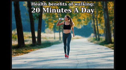 Every Day, Try A 20-Minute Walk. (Better Health)