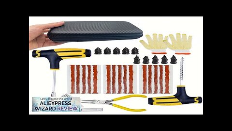 Car Tire Repair Kit Puncture Plug Tools Tyre Puncture Emergency for Tire Review