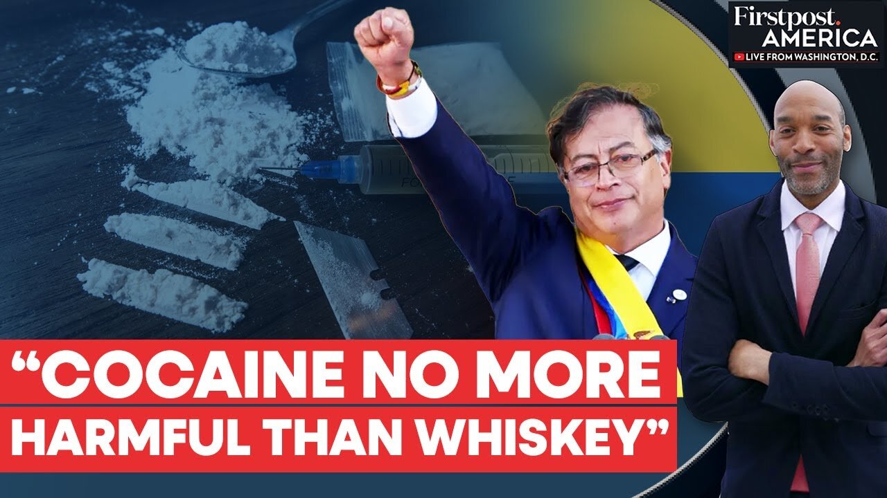 Colombia: President Petro Compares Cocaine To Whiskey, Wants Its Legalised | Firstpost America |N18G