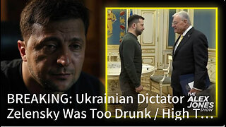 Ukrainian Dictator Zelensky Was Too Drunk / High To Meet With Treasury Secretary