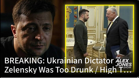 Ukrainian Dictator Zelensky Was Too Drunk / High To Meet With Treasury Secretary