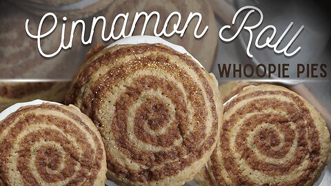 **Cinnamon Roll Whoopie Pies Recipe 🎂✨ | A Sweet and Cozy Delight**