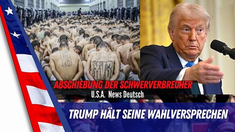 Schockierende Entwicklungen: Trump schickt Gangmitglieder in das schlimmste Gefängnis der Welt.