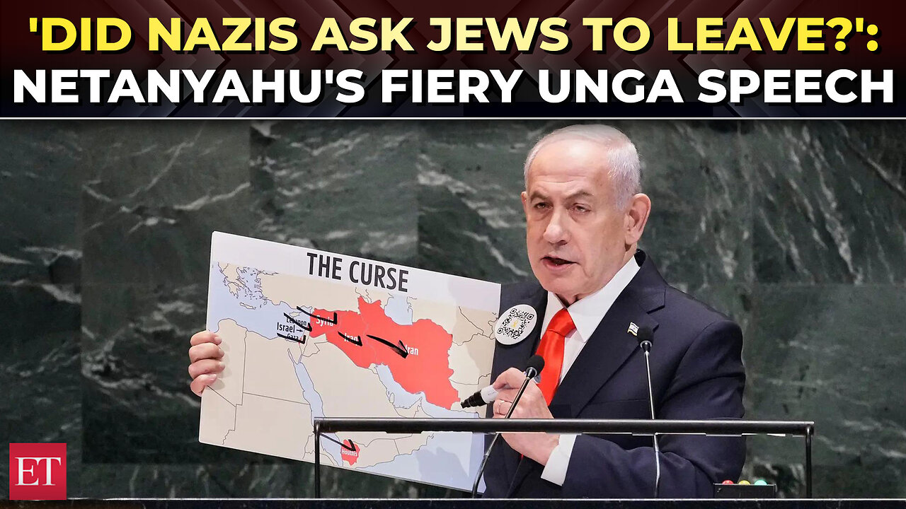 'Won’t shove it down our throats': Netanyahu blasts France, UK for recognising Palestine | UN speech