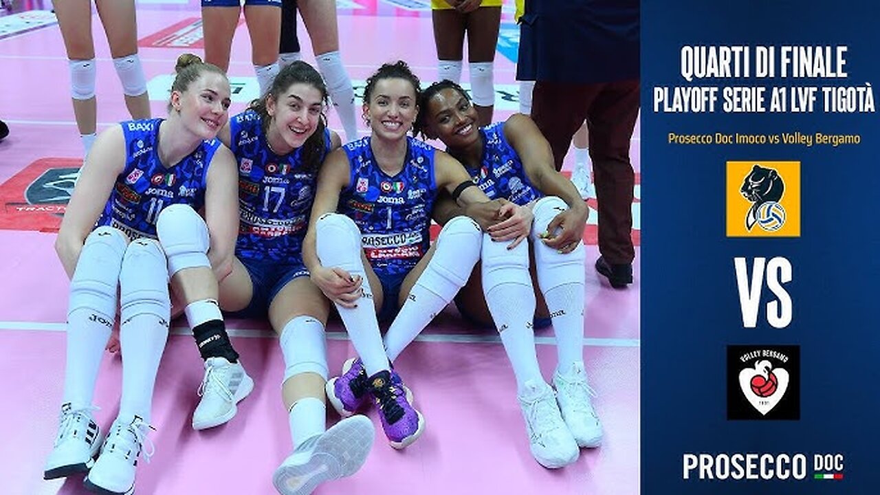 Bergamo vs Prosecco Doc A.Carraro Imoco Conegliano