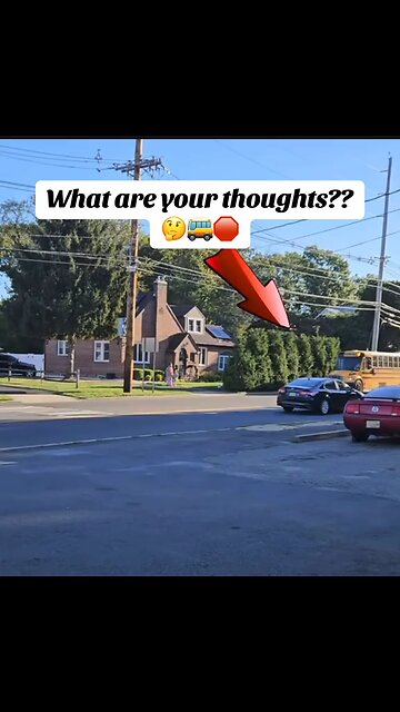 What do you think about this? 🚌🛑 #SchoolBusSafety #StopOnRed #BusDriver #japd