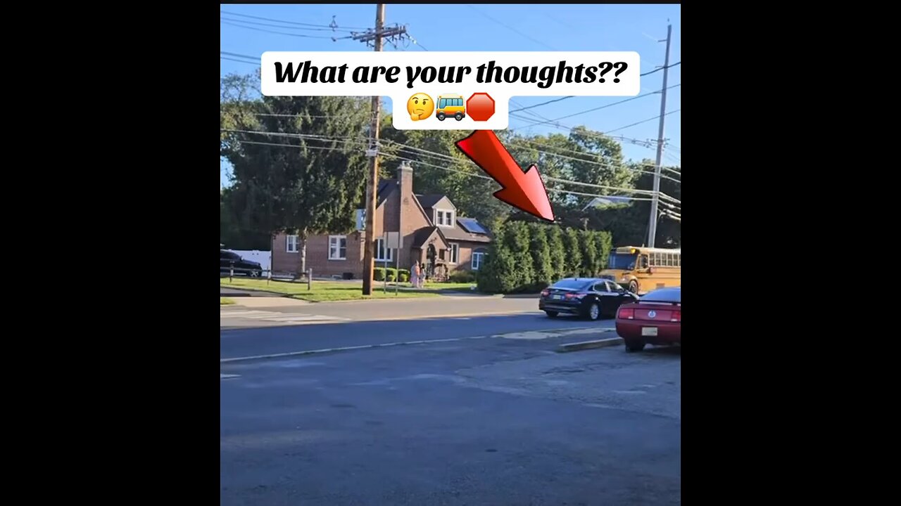 What do you think about this? 🚌🛑 #SchoolBusSafety #StopOnRed #BusDriver #japd