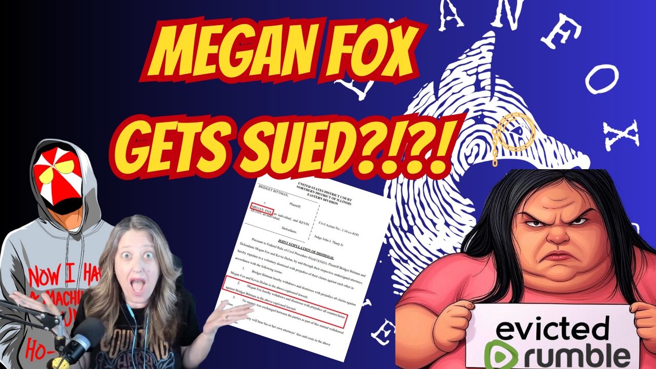 WHAT THE HALE$? MEGAN FOX GETS SUED??!!