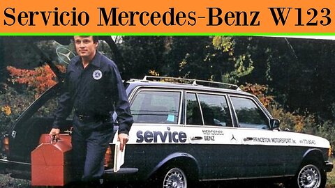 Mercedes Benz W123 - Servicio básico motor Mantén tu clásico funcionando como nuevo aceite filtros